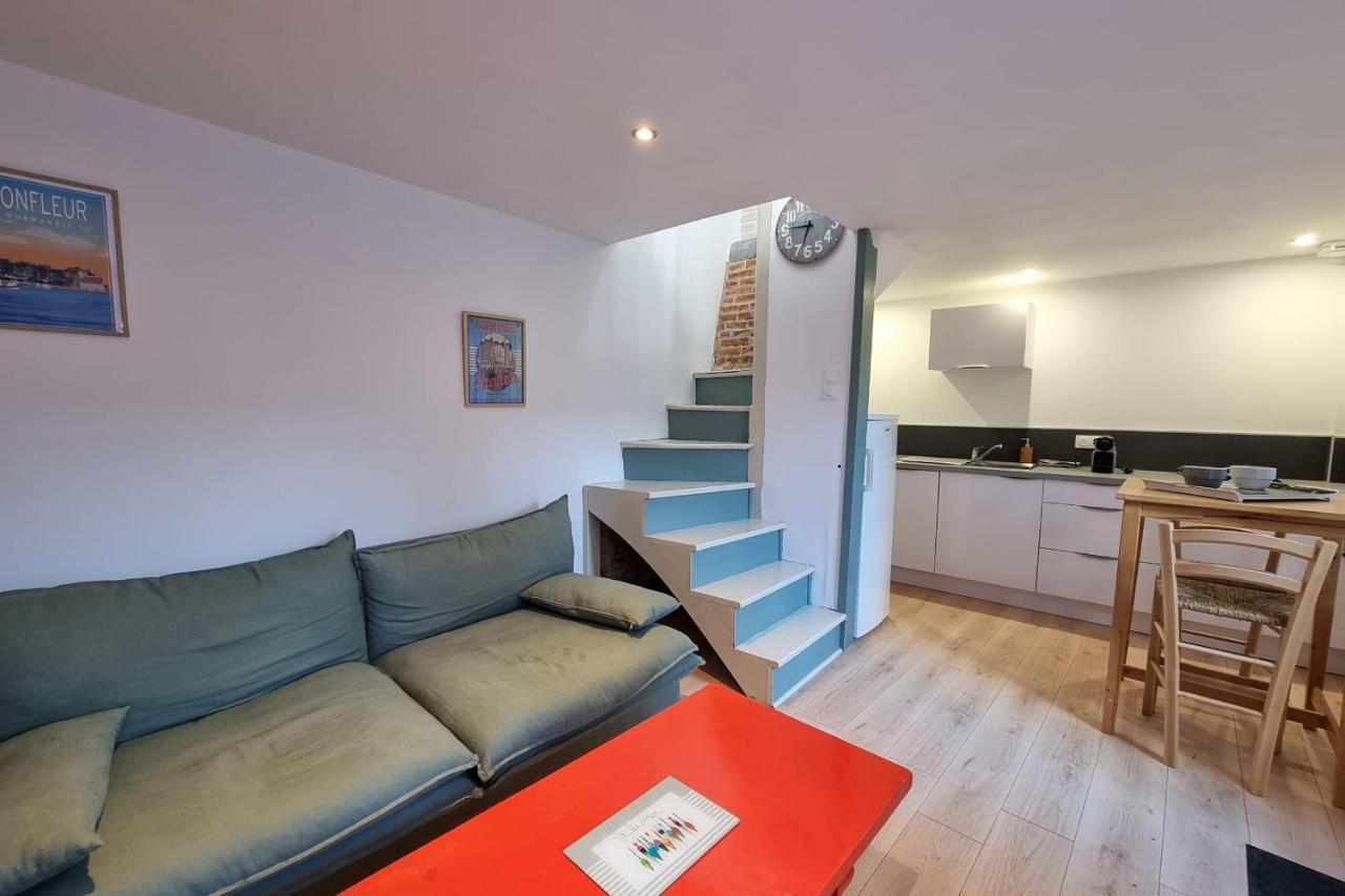 Les Chabannettes - Maisonette & Terrace 2P - Heart Of Honfleur Exterior foto