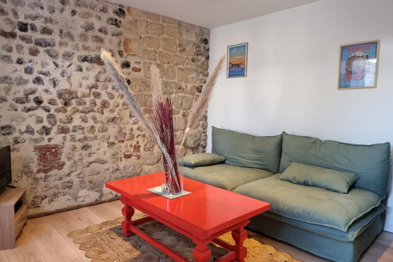 Les Chabannettes - Maisonette & Terrace 2P - Heart Of Honfleur Exterior foto